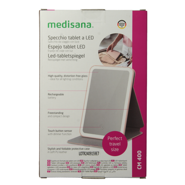 Medisana Cosmetic Mirror CM 400 1 Piece