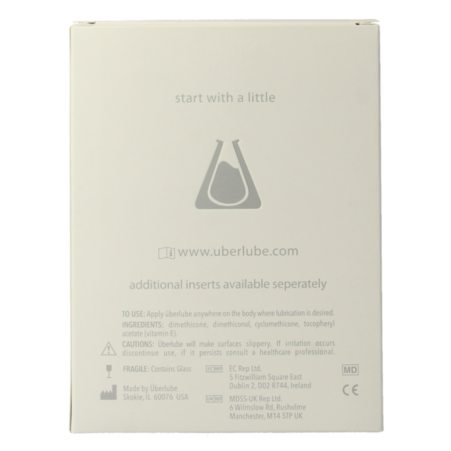 Uberlube Good to go turquesa agua 15 mililitros
