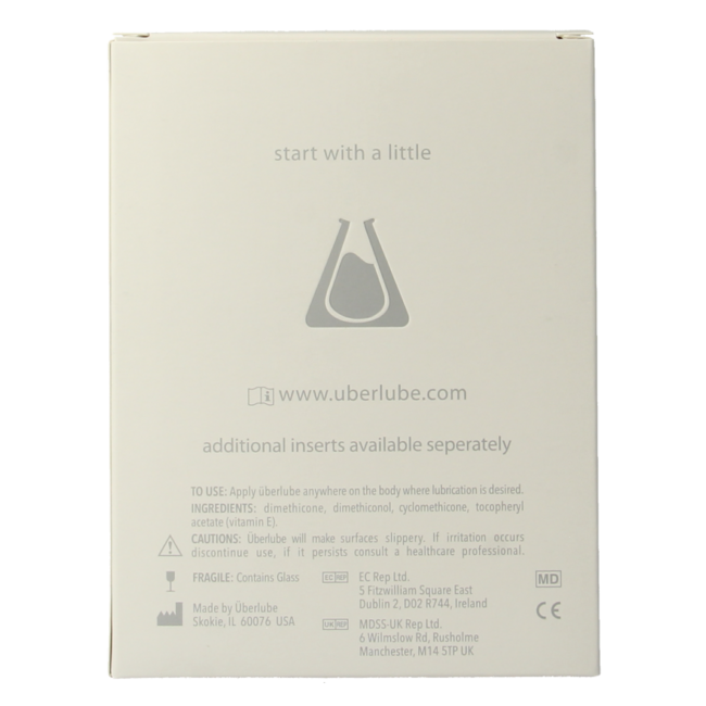 Uberlube Good to go turquoise aqua 15 Millilitres