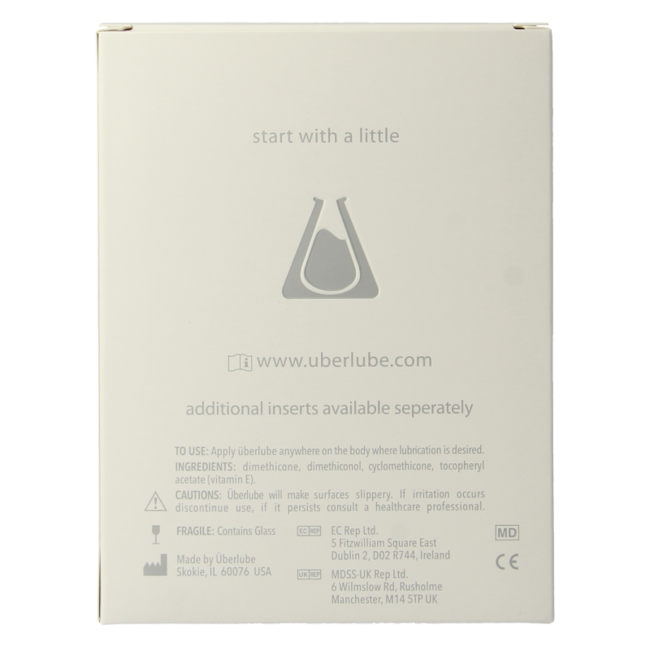 Uberlube Good to go azul marino 15 mililitros