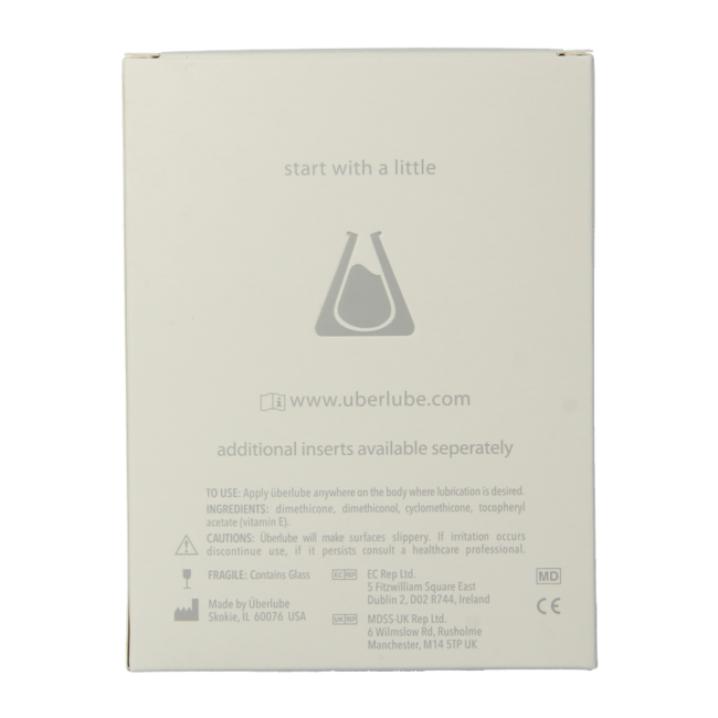 Uberlube Good to go black 15 Millilitres