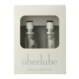 Uberlube Ricarica Uberlube Good to Go 2 x 15ml 30 Millilitri