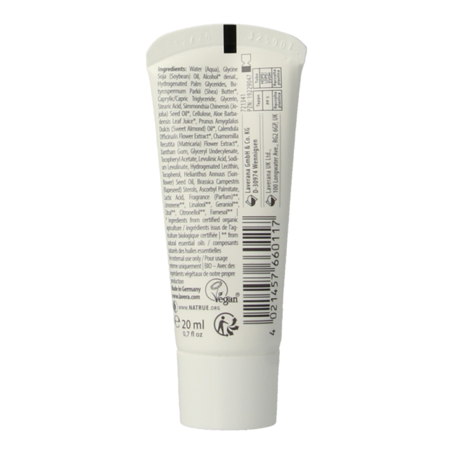 Basis sensitiv hand cream mini organic 20 Millilitres