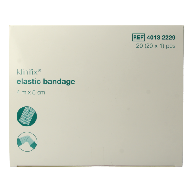 Klinifix Hydrofiel windsel 4m x 8cm 20 Stück