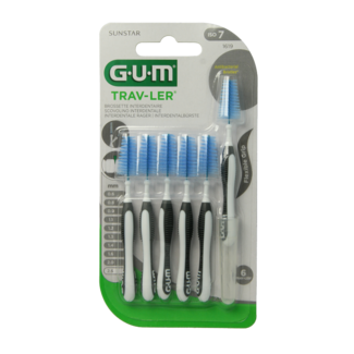 GUM GUM Trav-ler cepillos interdentales 2,6 mm negro 6 unidades