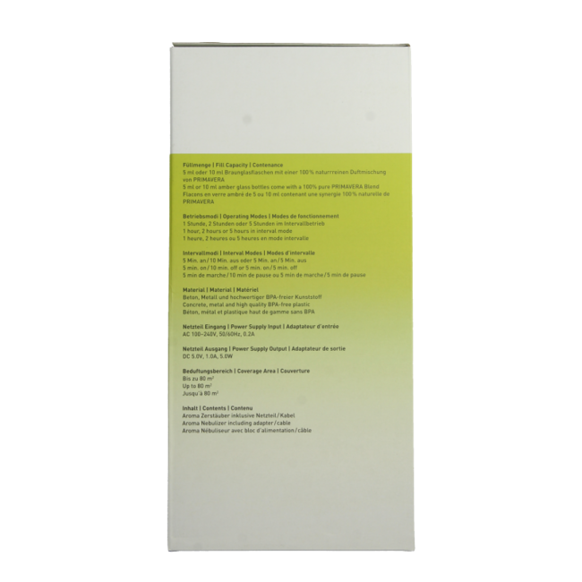 Difusor de aromas Primavera Purist 1 unidad