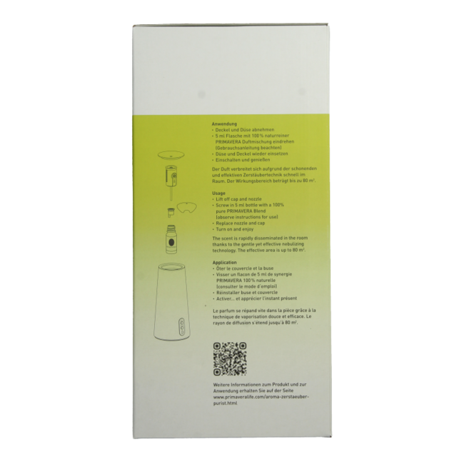 Diffusore di Aromi Primavera Purist 1 Pezzo