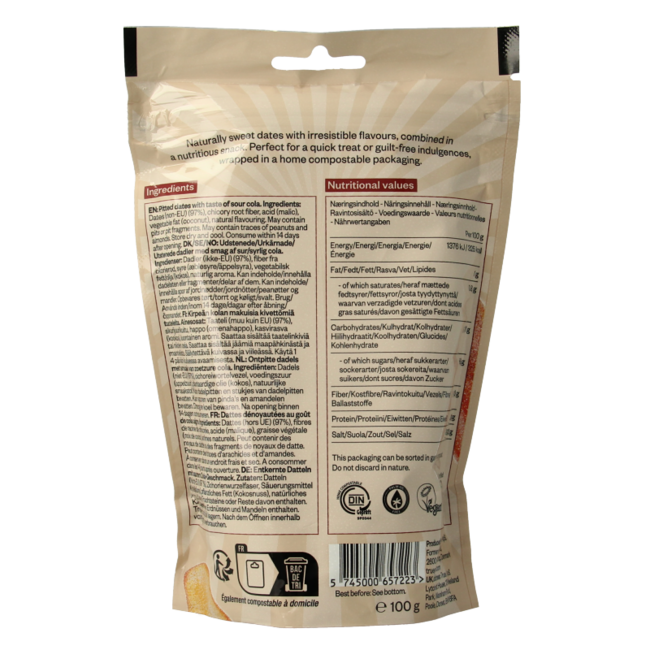 True Sour cola organic 100 Gram
