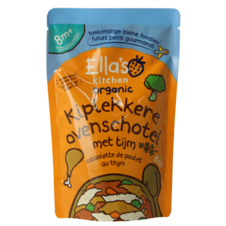 Ella's Kitchen Chicken-delicious casserole with thyme 8+ months organic 190 Gram