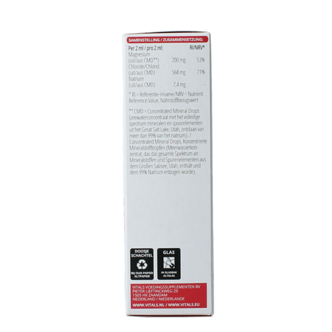 Elementair magnesium 60 Millilitres