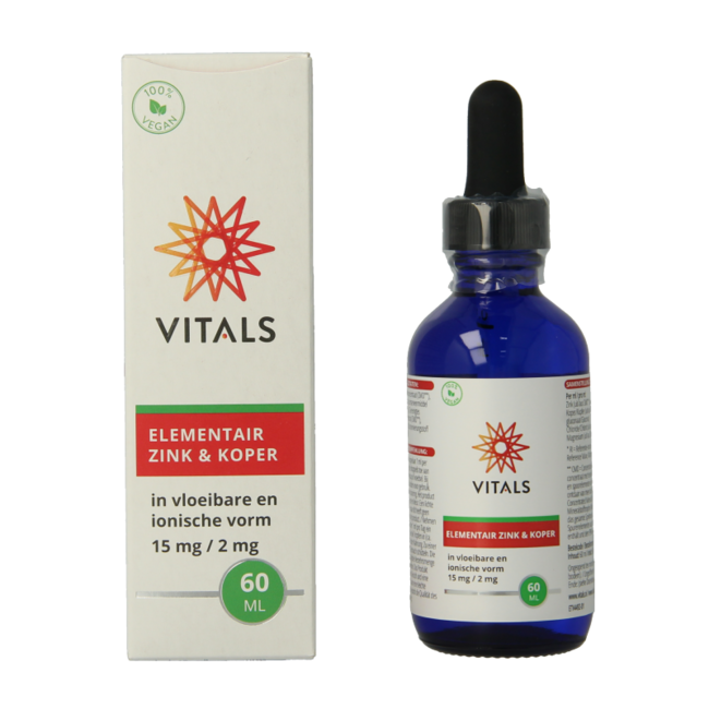 Elemental Zinc & Copper 60 Millilitres