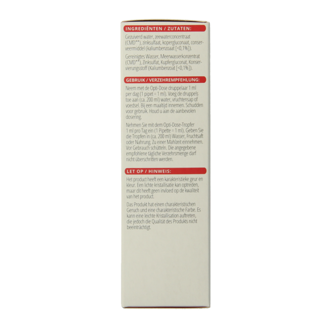 Zinc y cobre elemental 60 ml