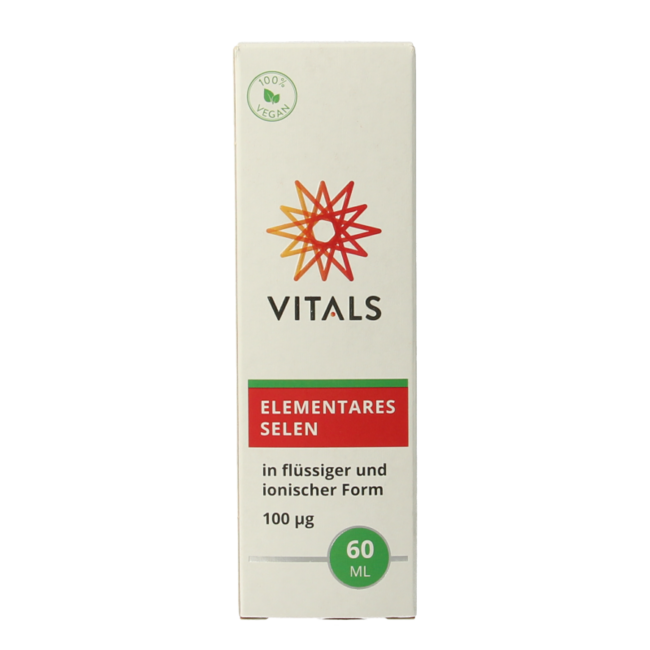 Vitals Elementair selenium 60 Milliliter