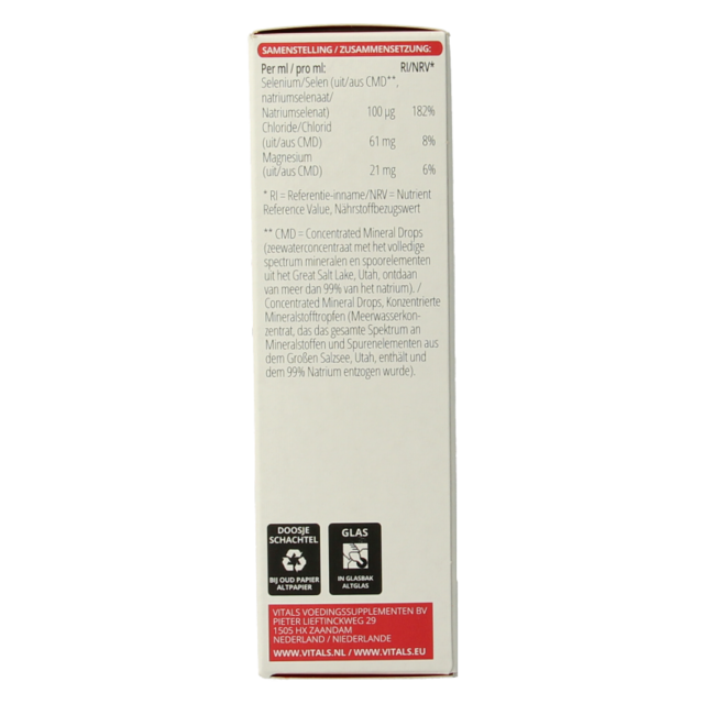 Vitals Elementair selenium 60 Millilitres
