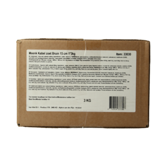 Meenk Meenk Câble de réglisse doux 3 Kilogrammes