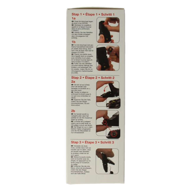 HG HG X trampa para ratones 2 unidades