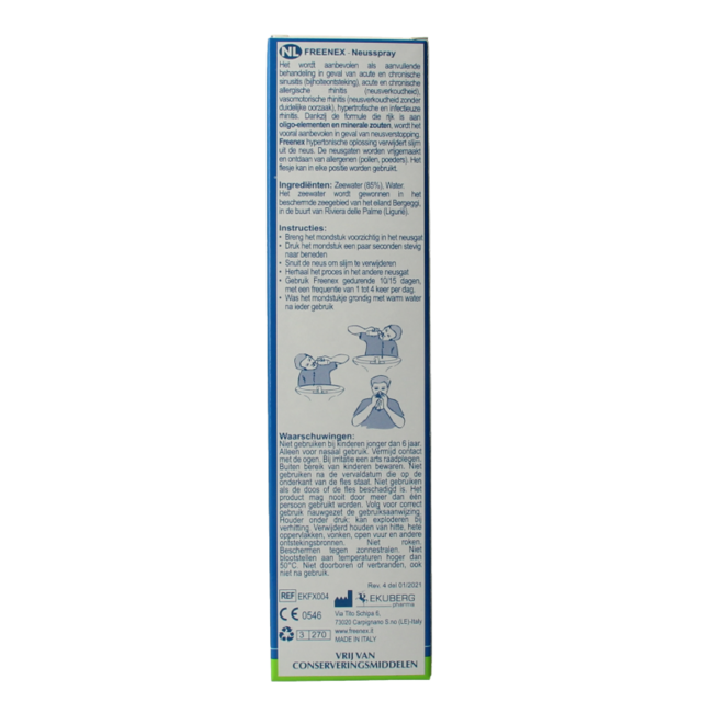 Freenex Meerwasser hypertones Nasenspray 150 ml