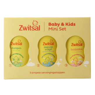 Zwitsal Zwitsal Mini 3 x 75 ml 1 Set