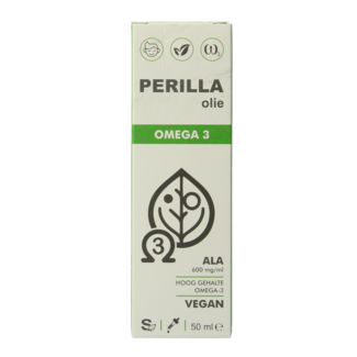 Soriphar Soriphar Perilla olie omega 3 bio 50 Milliliter