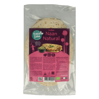 TerraSana TerraSana Naan natural bio 240 gramos
