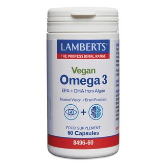 Lamberts Lamberts Omega 3 vegano 60 Cápsulas