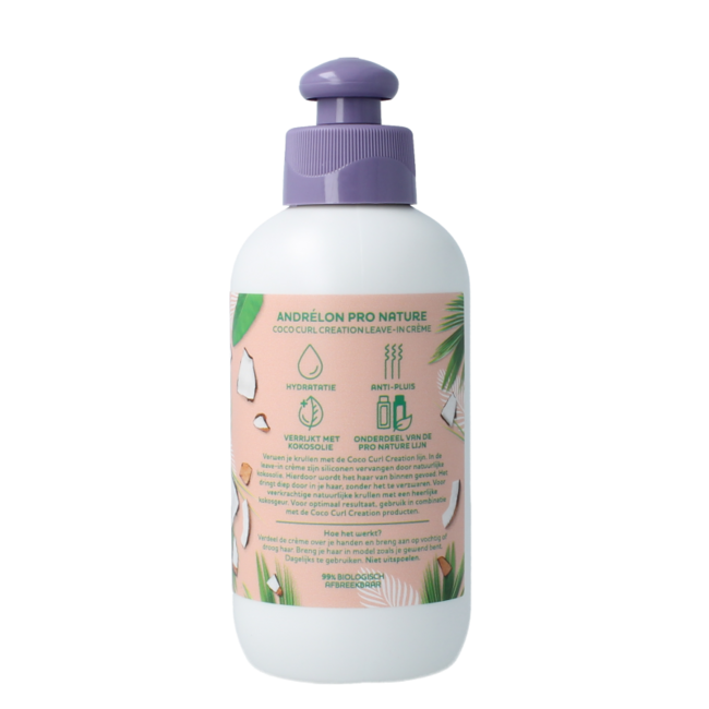 Andrelon Leave-in cream coco curl creation 200 Millilitres