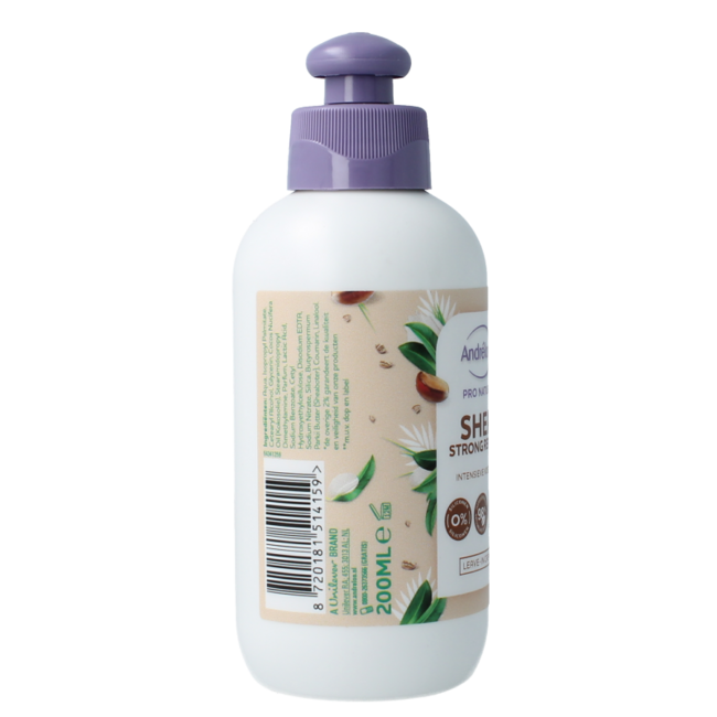 Andrelon Leave-in cream shea strong repair 200 Millilitres