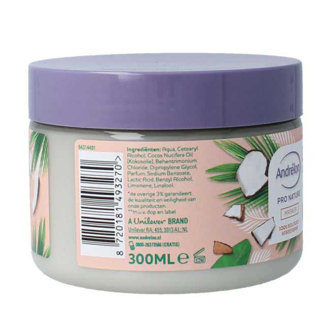 Maschera Andrelon Coco Curl Creation 300 Millilitri