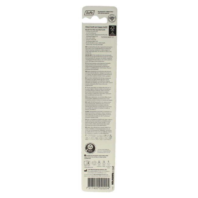 TePe Brosse à dents Bolibompa extra souple 1 pièce
