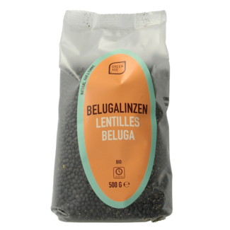Greenage Beluga lentils organic 500 Gram
