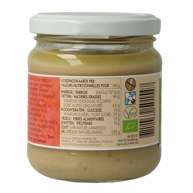 Pasta di Pinoli Biologica Horizon 175 Grammi