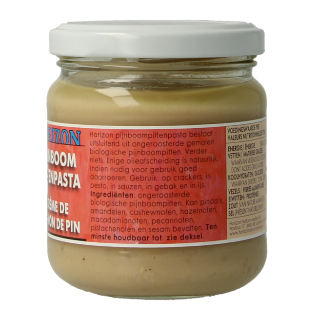 Horizon Pijnboompit pasta bio 175 Gram