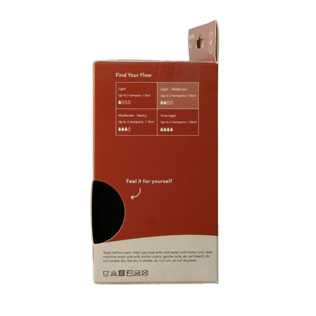 Menstrual Full Brief Light to Moderate 1 Pack