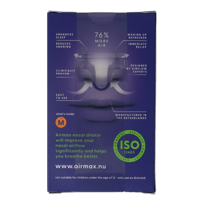 Airmax Nasal Dilator Medium 1 Piece