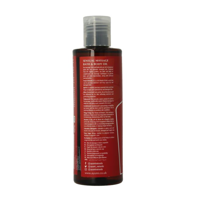 Ayumi Sensual massage & bodyoil 250 Millilitres