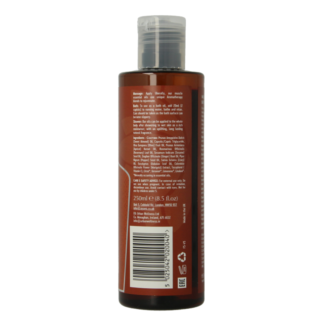 Ayumi Muscle massage & body oil 250 Millilitres