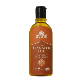 Ayumi Ayumi Aceite de semillas de lino puro prensado en frío 150 ml