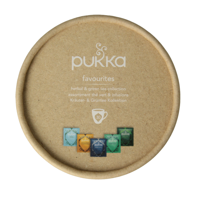 Organic herbal & green tea collection, 30 bags