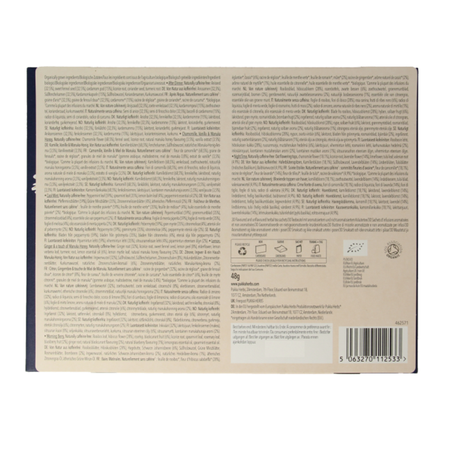 Kräuter- & Grüntee-Kollektion Bio 30 Stück