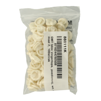 Med Comfort Latex-Fingerling S2, 100 Stück