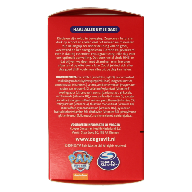 Kids extra 3 - 5 jaar 60 Kauwtabletten