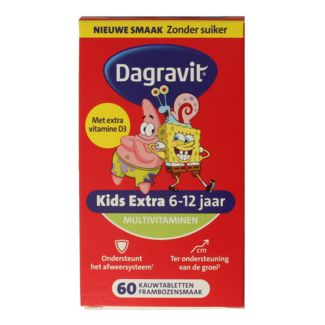 Dagravit Kids extra 6 - 12 lat 60 tabletek do żucia