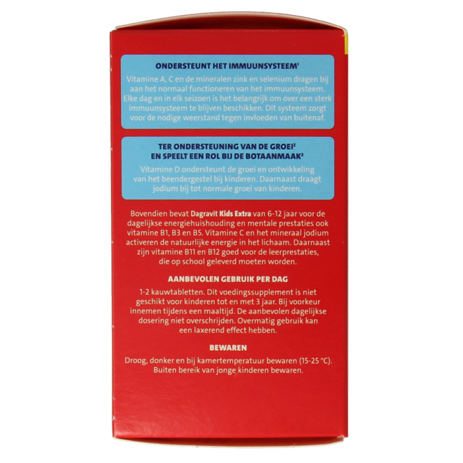 Kids extra 6 - 12 years 60 Chewable Tablets