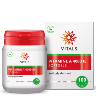 Vitals Vitamine A 4000 UI 100 Softgels