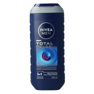 Nivea Gel de Ducha Total Relax NIVEA Men 250 Mililitros