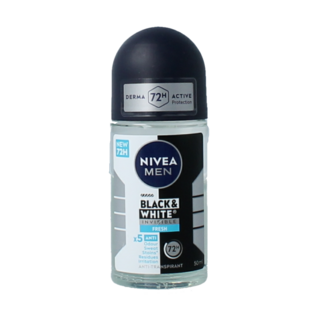 Nivea Nivea Men deodorant roll-on black & white fresh 50 Millilitre