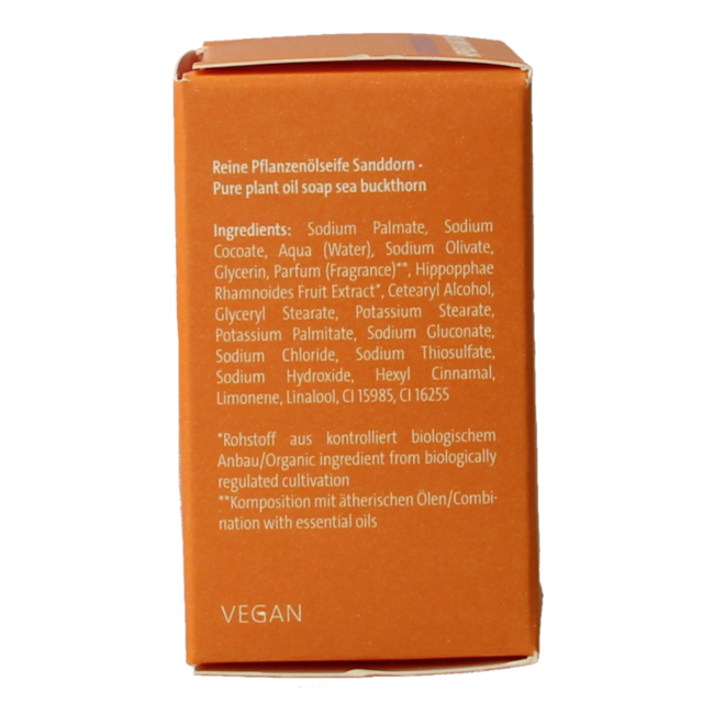 Speick Sea Buckthorn soap in box 100 Gram