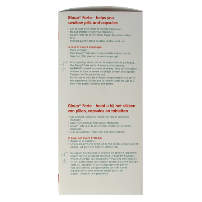 Gloup Forte mit Pumpe 500 Milliliter