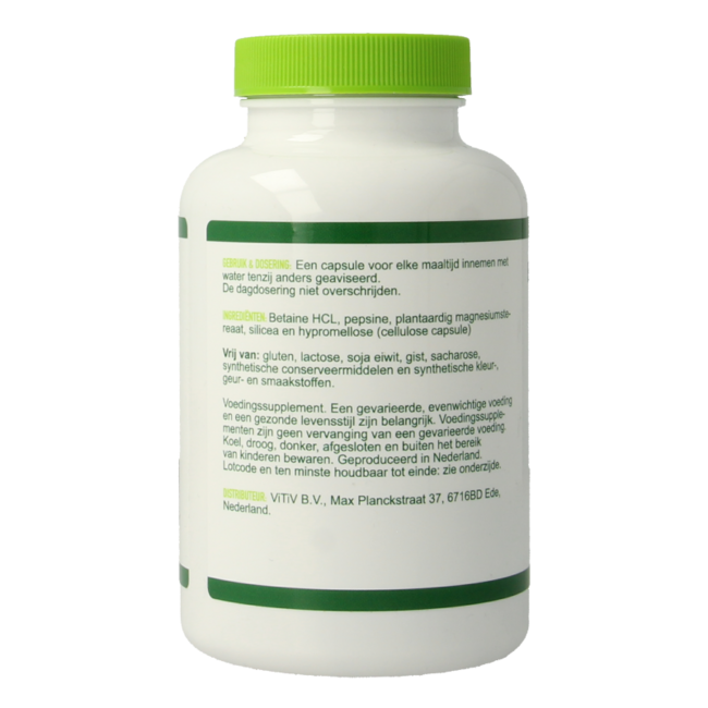 Vitiv Betaina HCL & Pepsina 100 Capsule