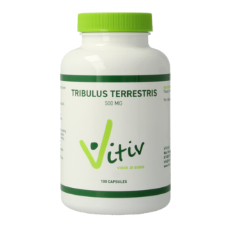 Vitiv Vitiv Tribulus terrestris 500mg groen 100 Capsules